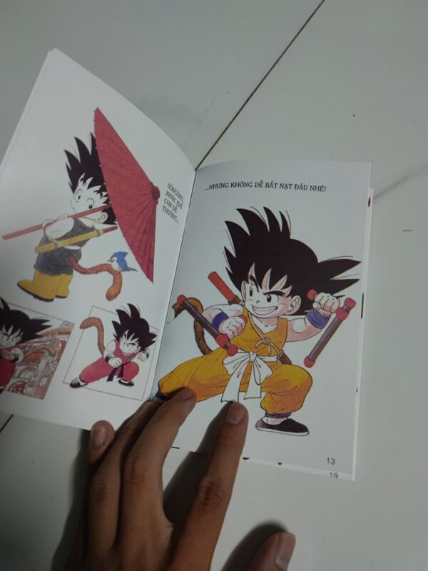 <h3>7 viên ngọc rồng – Dragon ball kim đồng truyện tranh đọc xuôi in mới theo năm 1995<h3> - Hình ảnh 7