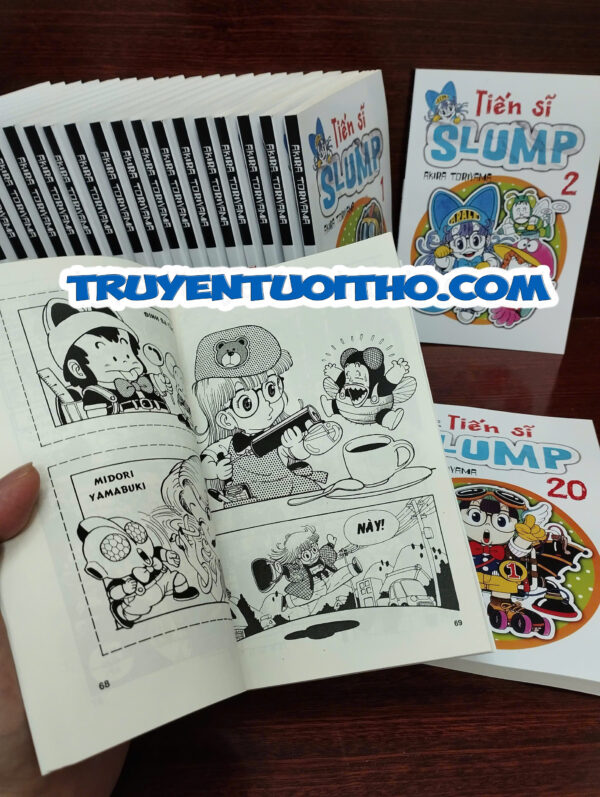 <h3>Tiến sĩ Slump - Dr. Slump, truyện tranh cùng tác giả Dragon ball<h3> - Hình ảnh 2