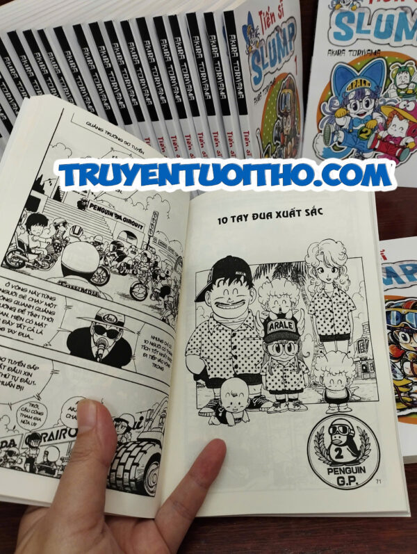 <h3>Tiến sĩ Slump - Dr. Slump, truyện tranh cùng tác giả Dragon ball<h3> - Hình ảnh 3